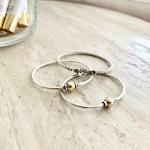 David Yurman Petite Wheaton Bracelet with Diamonds